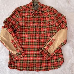 LL Bean x Todd Snyder Chamois plaid flannel shirt/shket